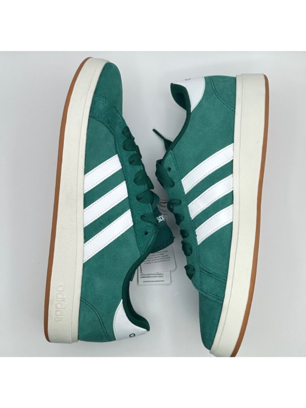 Men's Adidas Grand Court Base 00s Collegiate Green IH6187  Shoes Size 11 NEW - Picture 7 of 10